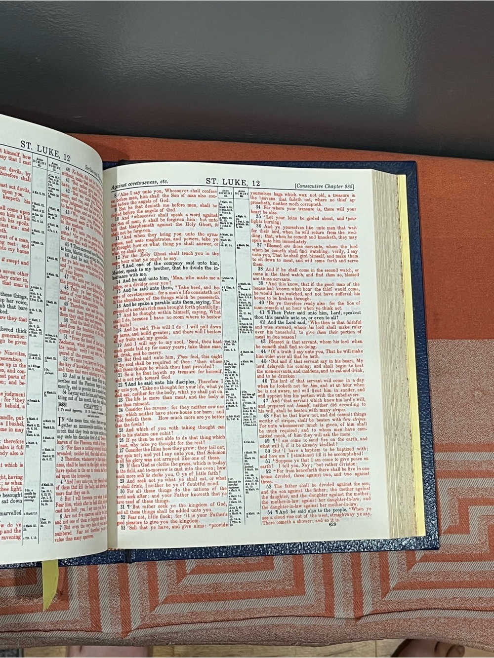 Vintage Masonic Master Reference Edition Holy Bible (KJV) - Picture 7 of 16
